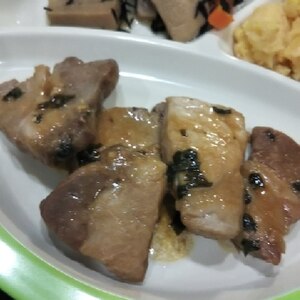 豚肉のソテー梅ソース